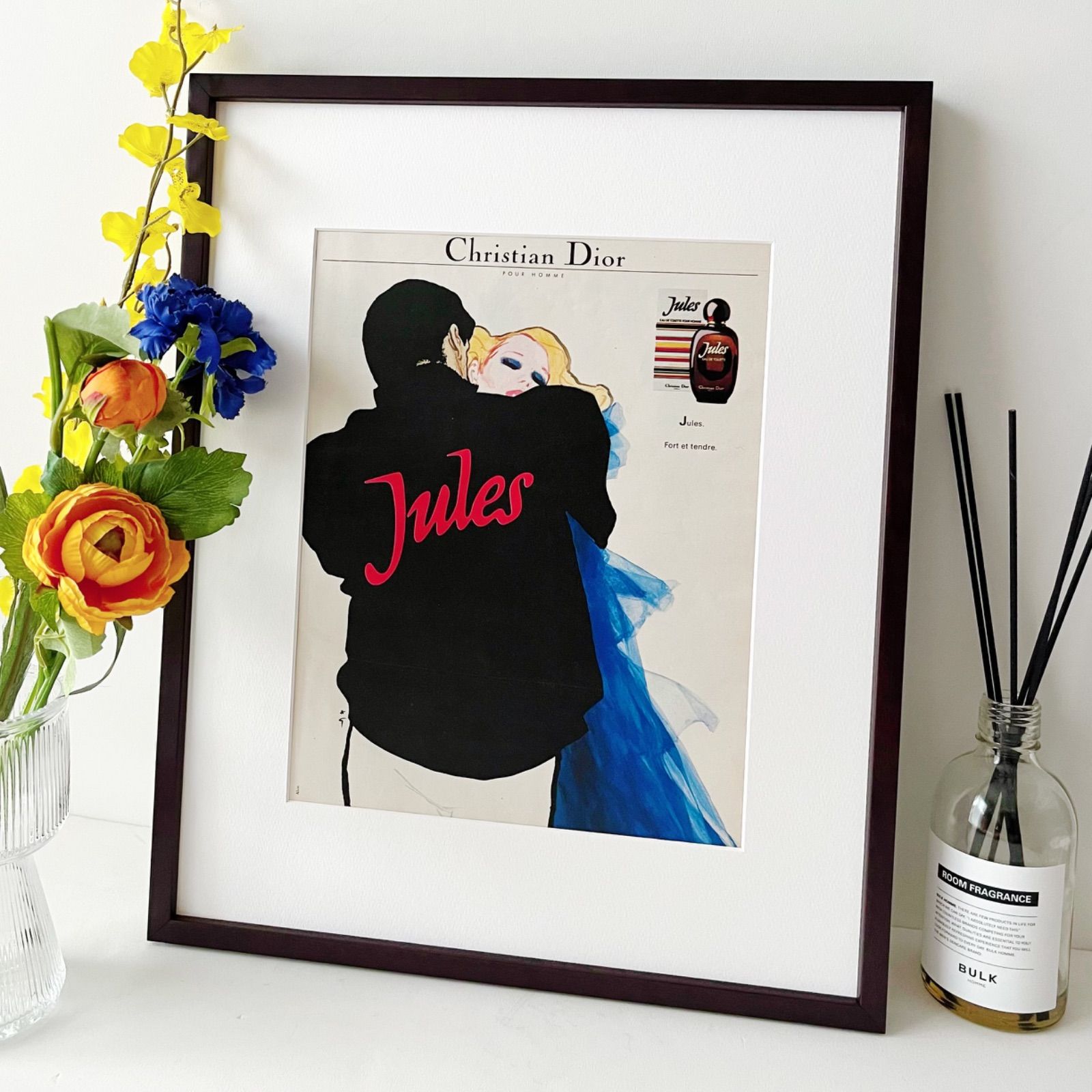 1984 広告＞ Rene Gruau Christian Dior ルネ グリュオ ディオール