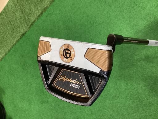 テーラーメイド Spider FCG BLACK|WHITE クランクネック 34インチ パター PT KBS CT TOUR BLACK フレックスその他 メンズ 男性用 右利き 右用 Cランク ゴルフクラブ