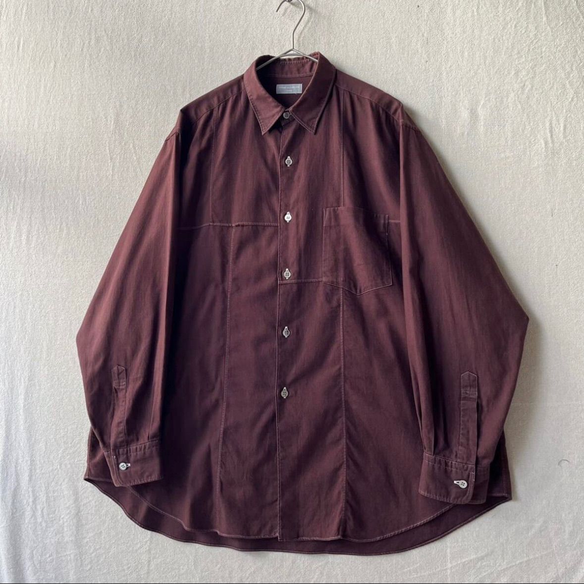 COMME des GARCONS HOMME コムデギャルソンオム 長袖シャツ ボタニカル