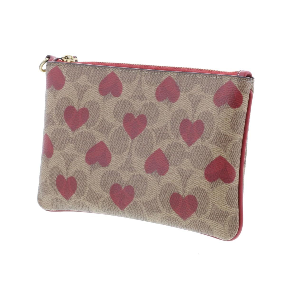中古】COACH （コーチ） ｼｸﾞﾈﾁｬｰ ﾘｽﾄﾚｯﾄ ﾎﾟｰﾁ 小物 セカンド