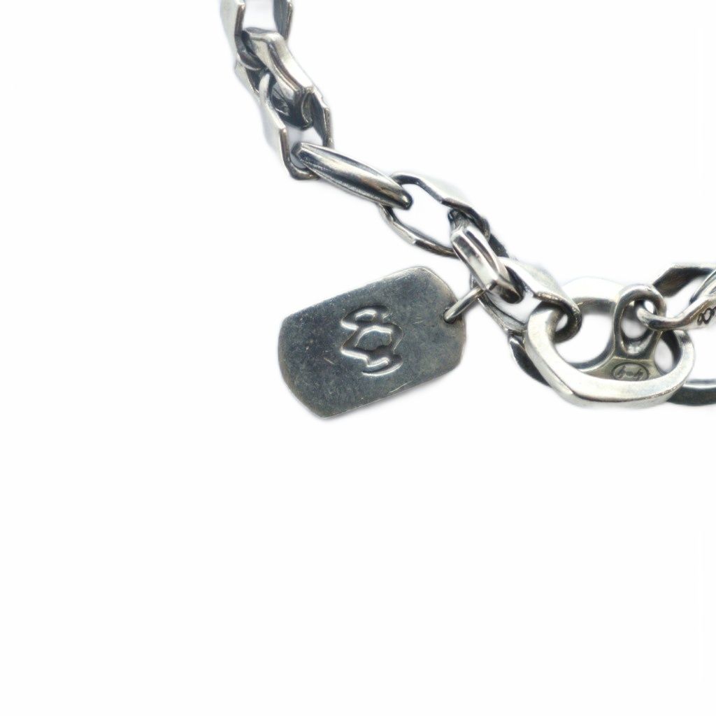 ヨウジヤマモト YOHJI YAMAMOTO SILVER 950 GOTHIC CHAIN BRACELET