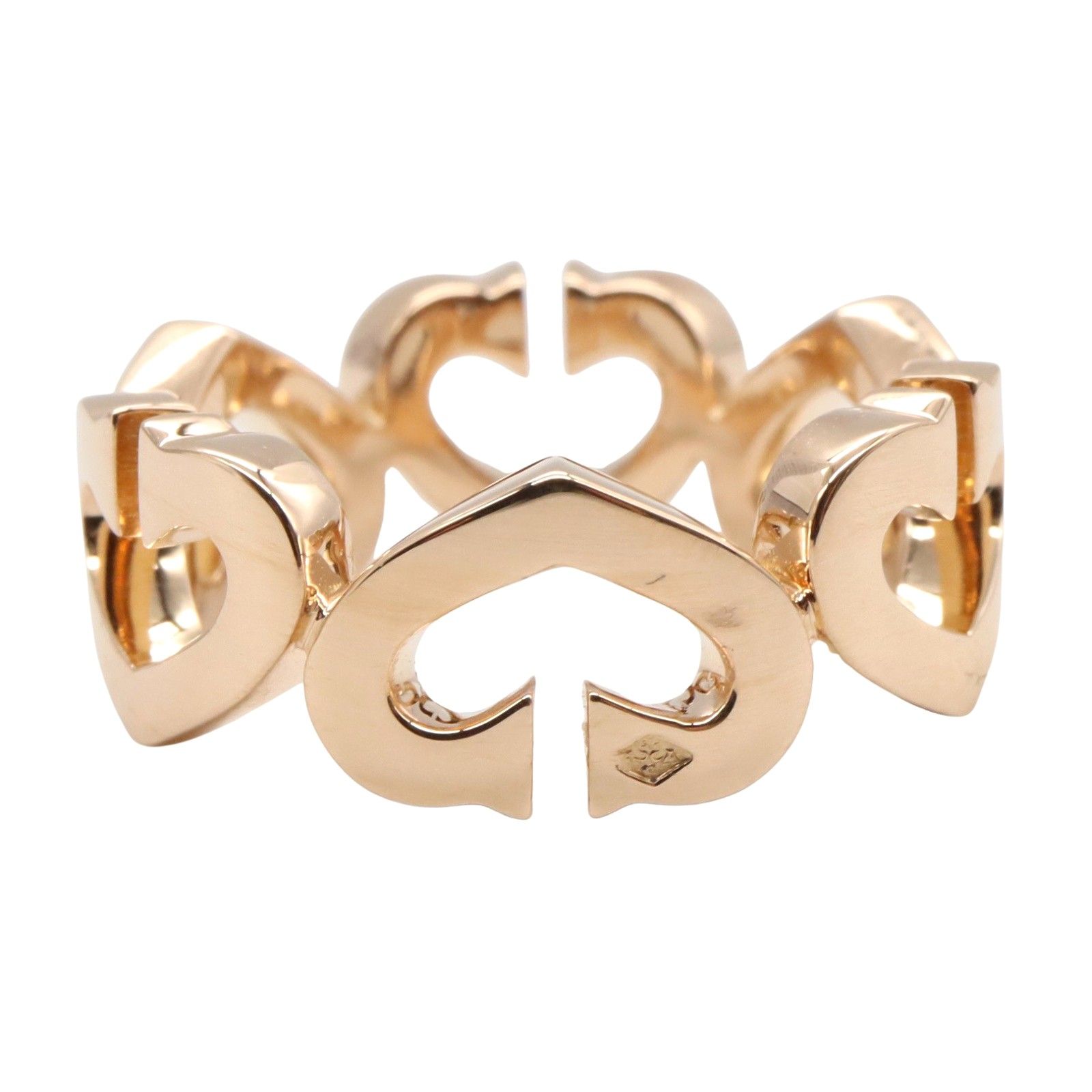 カルティエ Cartier cハートリング k18PG Cartier カルティエ CARTIER