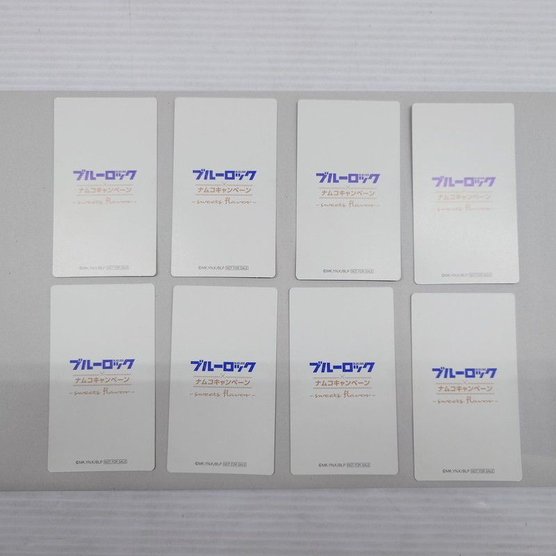ブルーロックナムコ限定ビッグタオルイラストカード8点セット