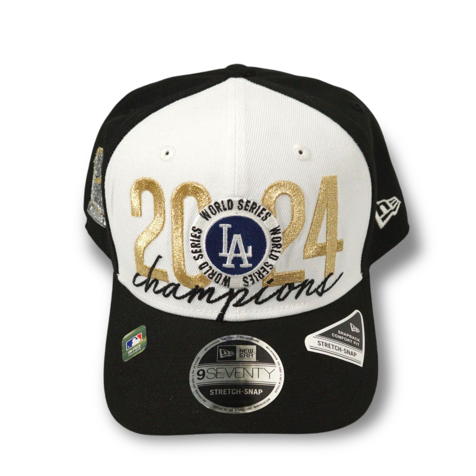 韓国newera■MLB 23 World Series Champion T Ball Cap■送料込 NEWERA Los Angeles Dodgers 2024 World Series Champion Cap