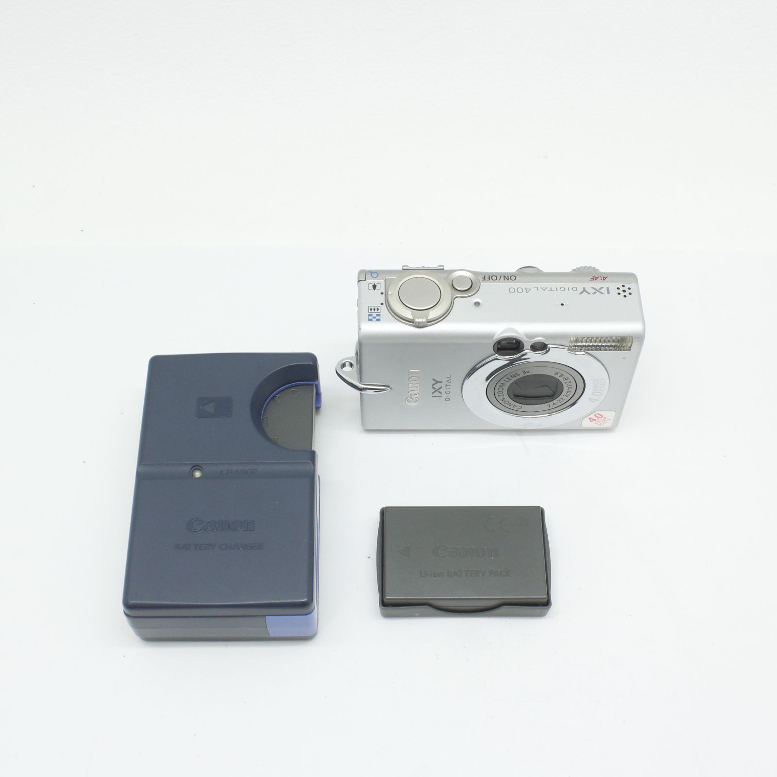 Canon IXY DIGITAL 400 フルセット フルセット Canon IXY DIGITAL 400 PC1038 動作品 カメラ CANON IXY