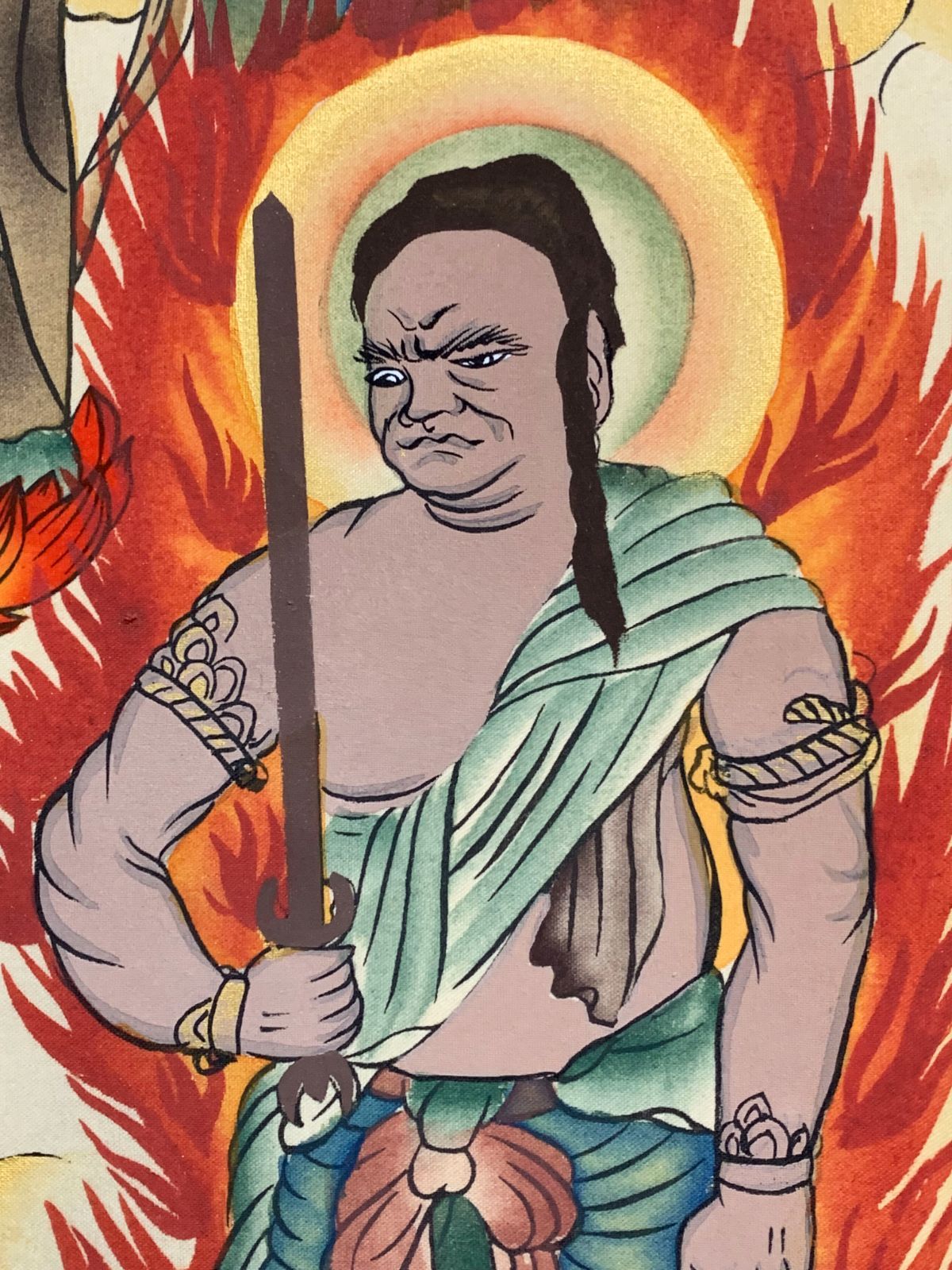 ヌードアート作品】美しい女性をモデルにした油絵風の肖像画・絵画・裸婦画