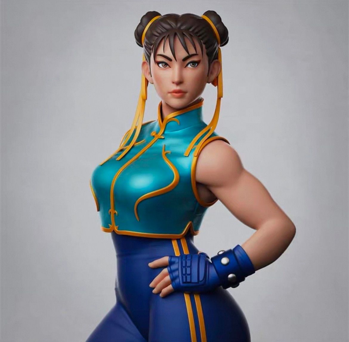 1/6 ガレージキット フィギュア 未塗装 ストリートファイター 春麗 31cm - メルカリ