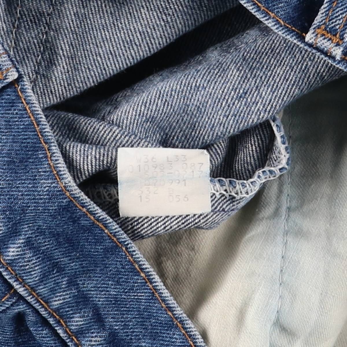 テーパードデニムパンツ メンズw34相当