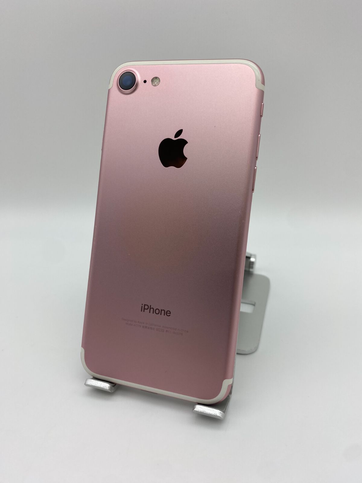 263★美品iPhone7 128Gローズゴールド/シムフリー/バッテリー93% iPhone7 128GB ローズゴールド/シムフリー/バッテリー93%/新品