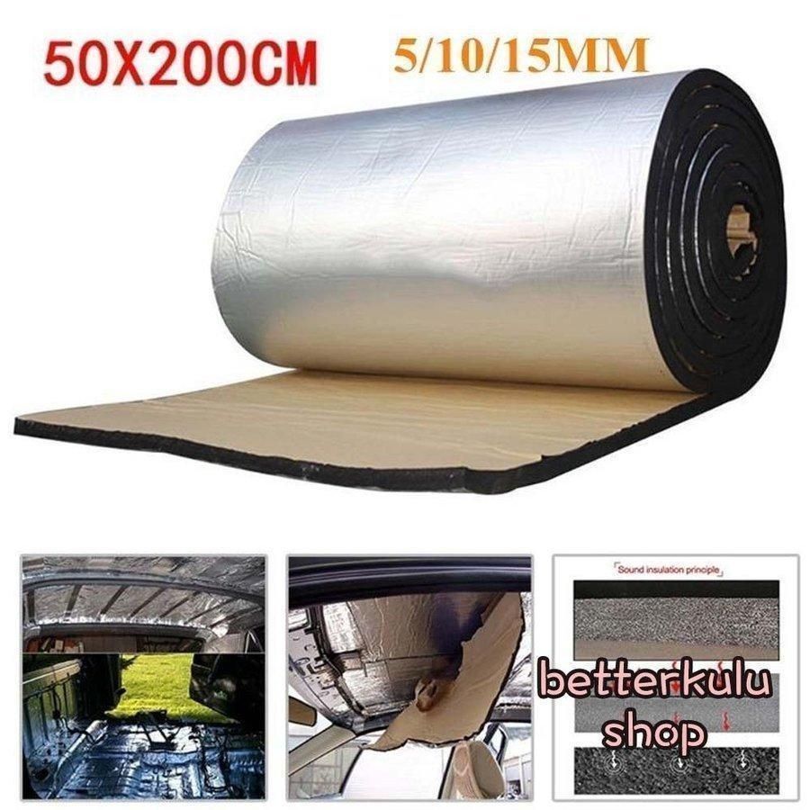 デッドニングシート 自動車用 断熱材 断熱マット 50×200cm 100×200cm防音 吸音 制振 DIY オーディオ環境向上
