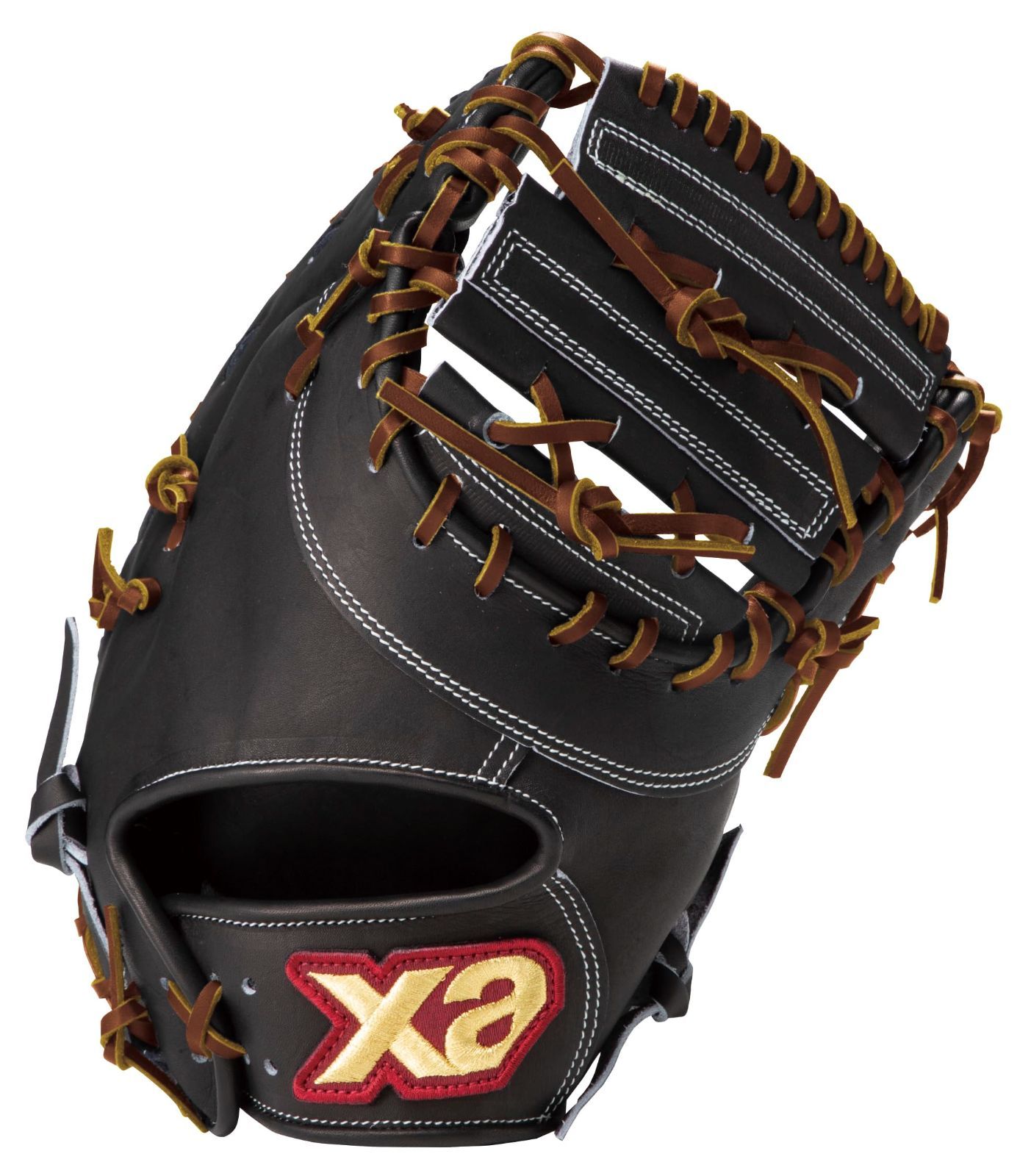 ザナックス Xanax 野球 軟式野球 右投げ 軟式用ファーストミット スぺクタス ブラック×タン 9027 R 右投げ用 BRF24FO1S