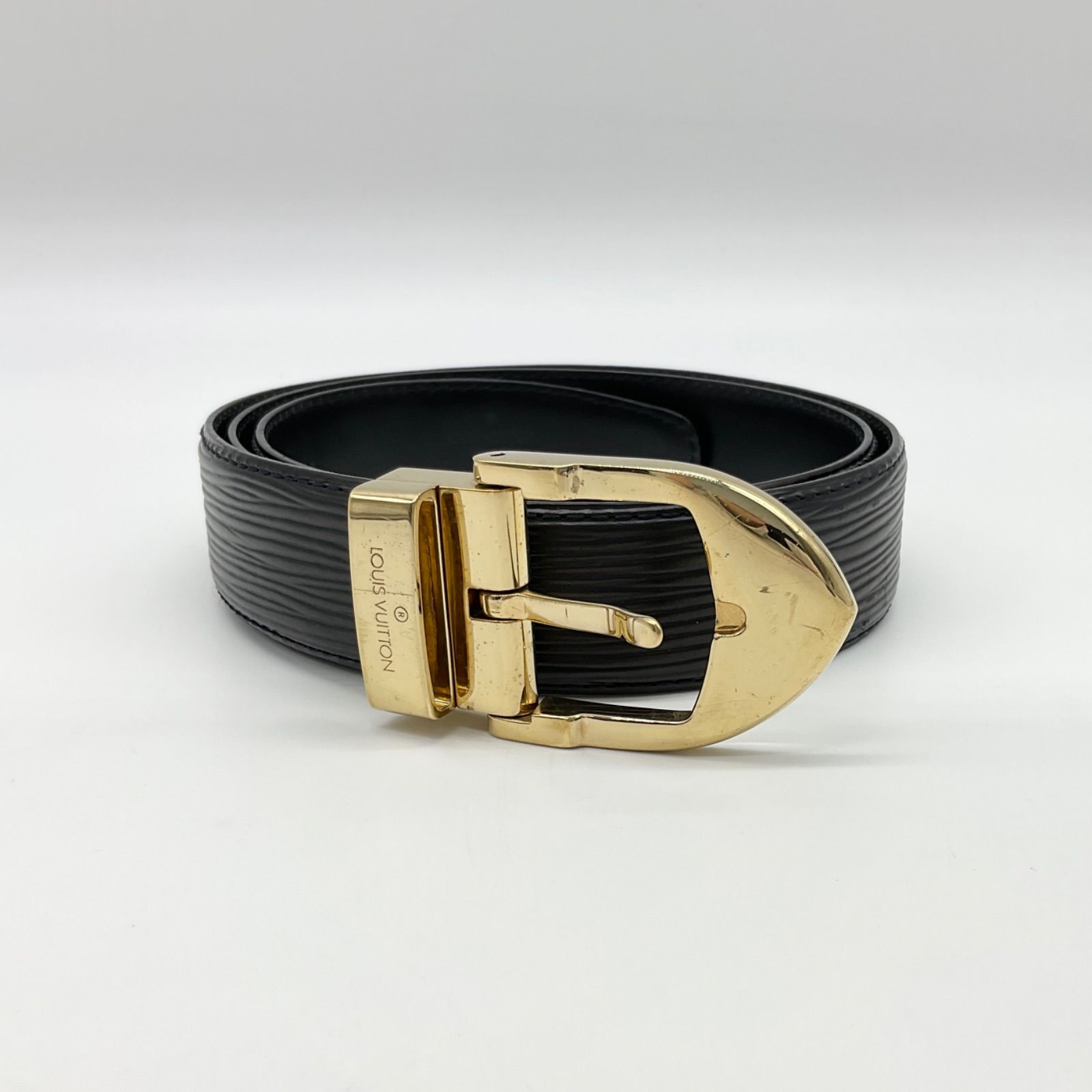 LOUIS VUITTON ルイヴィトン LV サンチュール クラシック エピ レザー