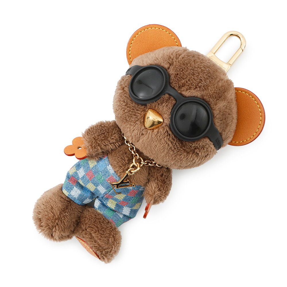 ルイヴィトン バッグチャーム LV ルイ ベア フェイクファー M03178 LOUIS VUITTON