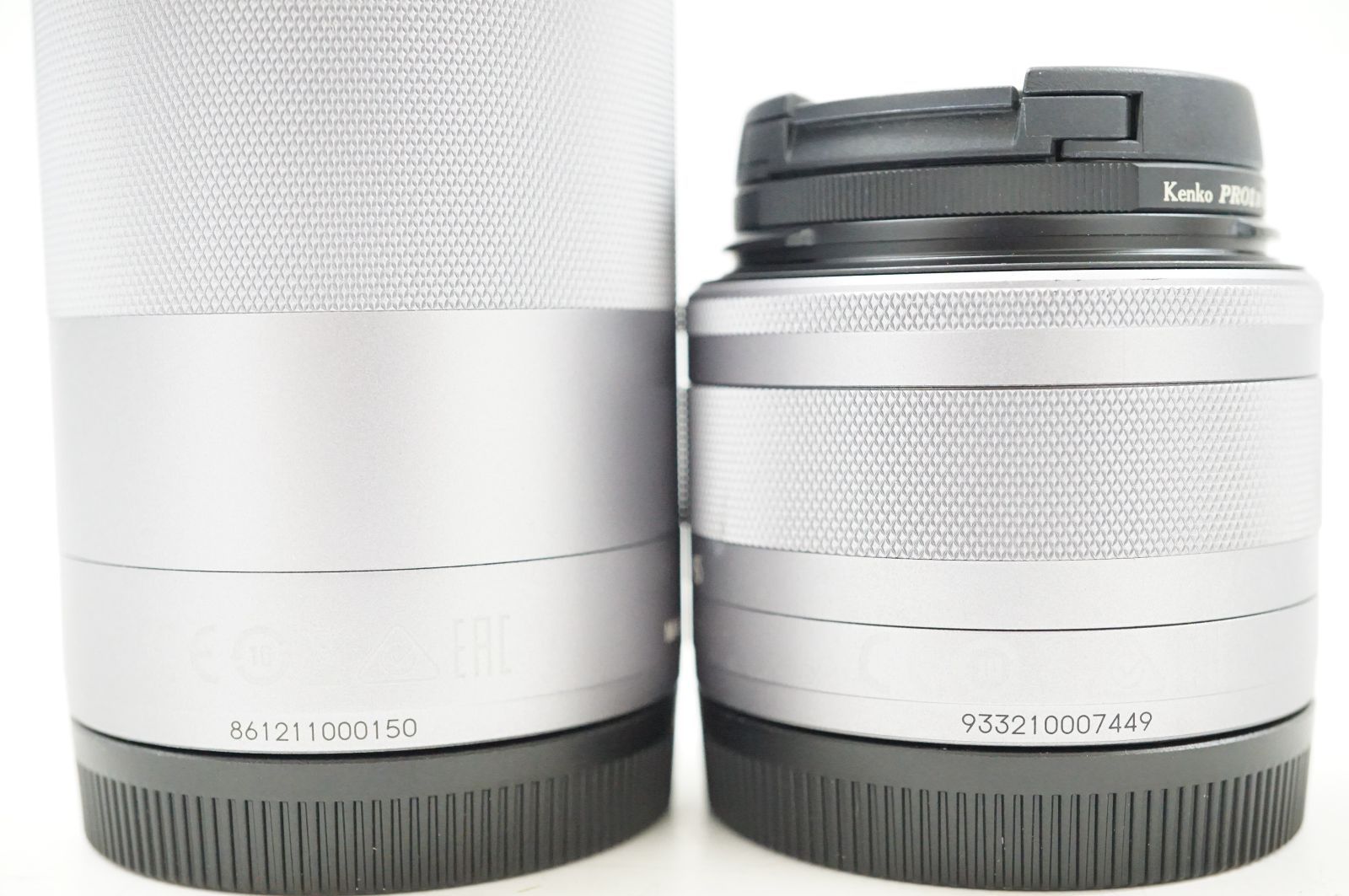 C170749)Canon EOS kiss M2 ミラーレス一眼レフ ダブルレンズキット 