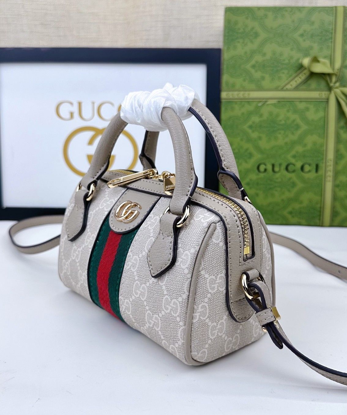 6万取引突破★UPS速達便利用！【GUCCI】719881_ショルダーバッグ 今日特価】GUCCI グッチ オフィディア スーパーミニ