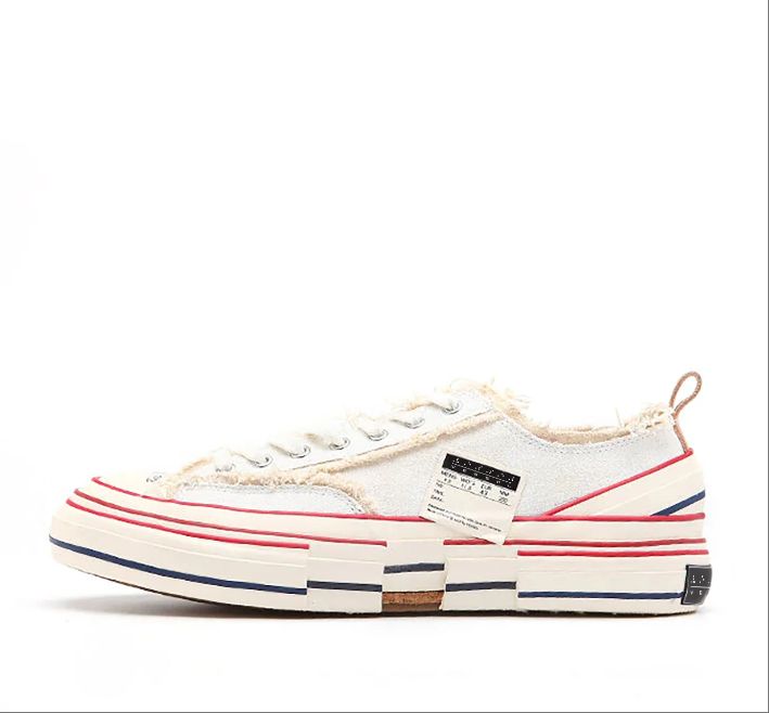 XVESSELヴェセル G.O.P. Lows White スニーカー