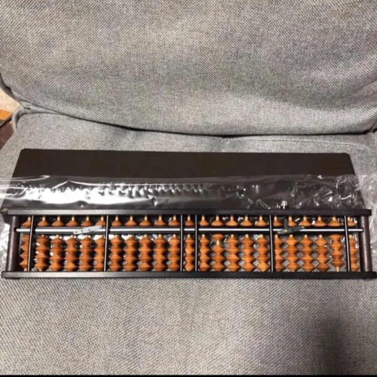 新品 ワンタッチそろばん 算盤 木製 カバ玉 23桁 - メルカリ