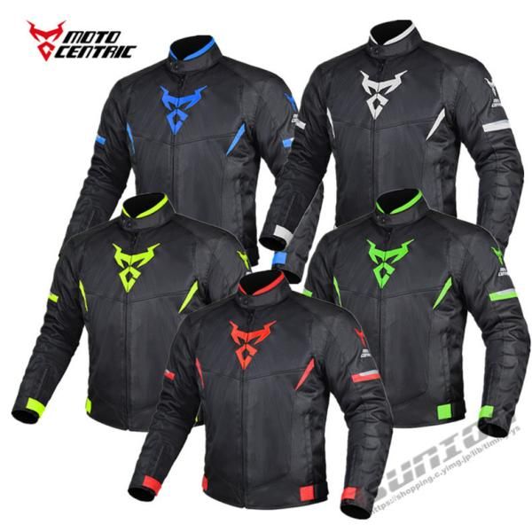 バイクウエア バイクジャケット ライダースジャケット メッシュ 春夏バイクジャケット CE規格パッド付  バイク ジャケット 耐磨 防風 バイク用品 2207gsbjeck01*カラー-BLK/RED
