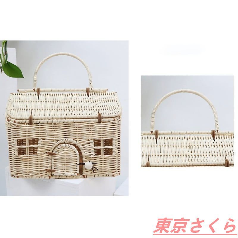 figue☆さまご購入ページです。未使用 つん 鳥越 竹籠 文庫 小