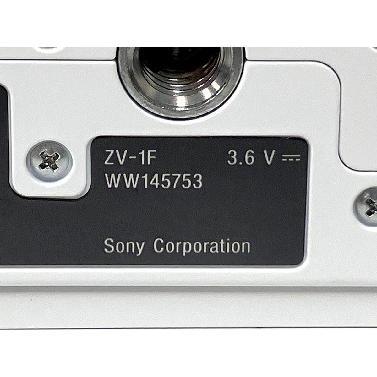 SONY ZV-1F デジタルカメラ White Black Exmor RS 超広角単焦点