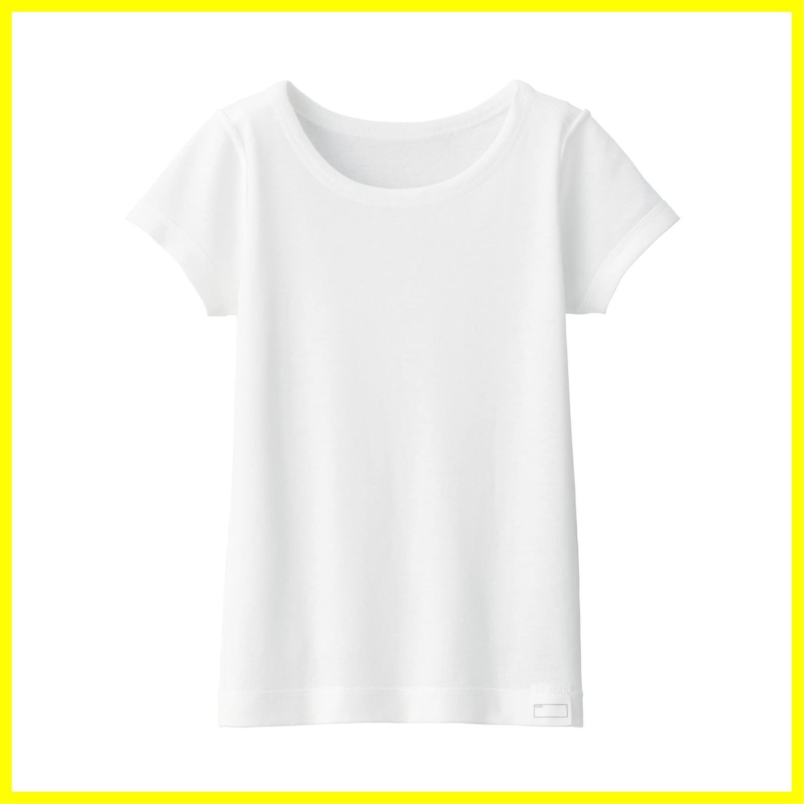 【人気商品】クルーネック半袖Tシャツ(ベビー)ユニセックスベビー Tシャツさらっと綿 無印良品