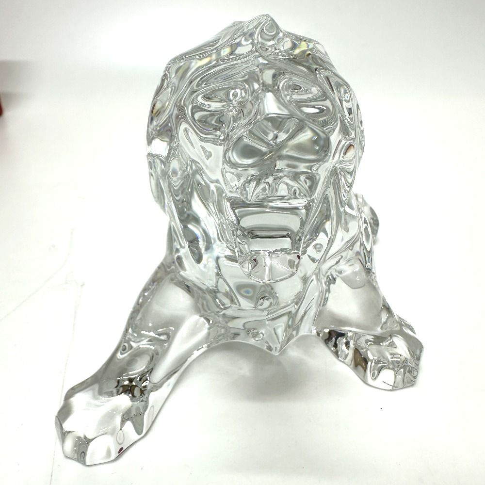 Baccarat バカラ Baccarat バカラ オブジェ ライオン 雌 ヒョウ