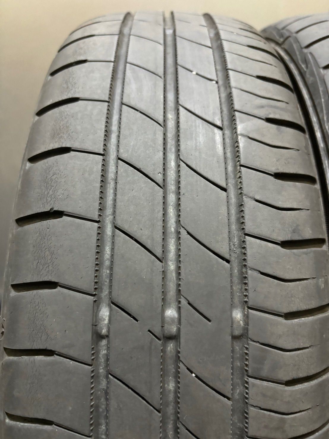 ★165/55R15 DUNLOP/LE MANS V 21年製 AME シュタイナー 15インチ 4.5J +45 100 4H 夏タイヤ サマータイヤ4本 N-BOX スペーシア (南1-G862)