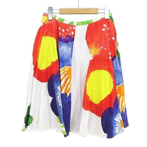 なんでも鑑定団よりも驚き！ マリメッコ マルチ 34 スカート フレアスカート 膝丈 marimekko スカート