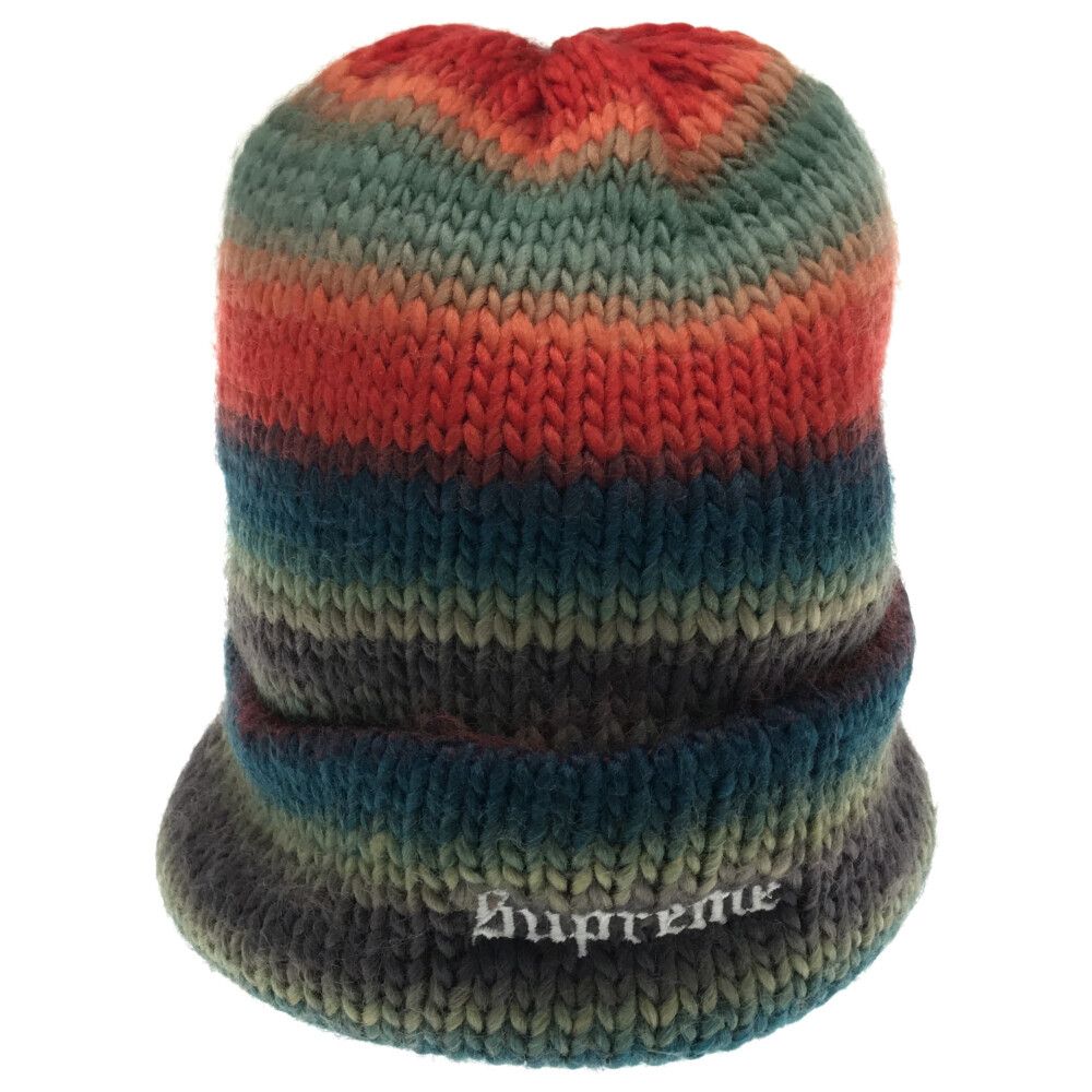 定番100%新品Supreme Ombre Stripe Beanie 帽子