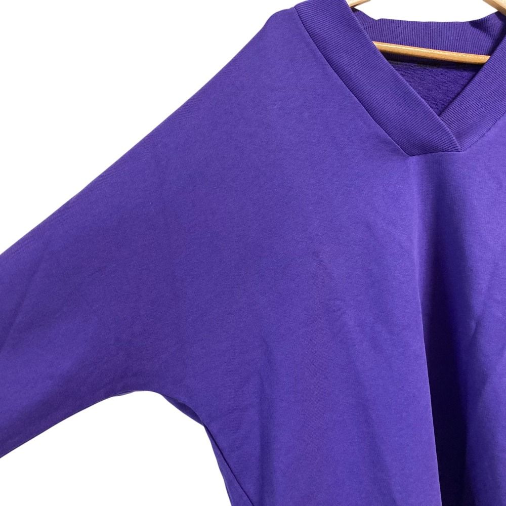 KENZO - 美品 KENZO ケンゾー バックロゴプリント オーバーサイズ スウェットトレーナー パープル レディース 古着 中古 USED KENZO - 美品 KENZO ケンゾー バックロゴプリント オーバー