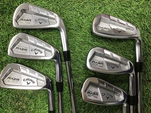 中古】 キャロウェイ RAZR X FORGED 6S アイアンセット IR