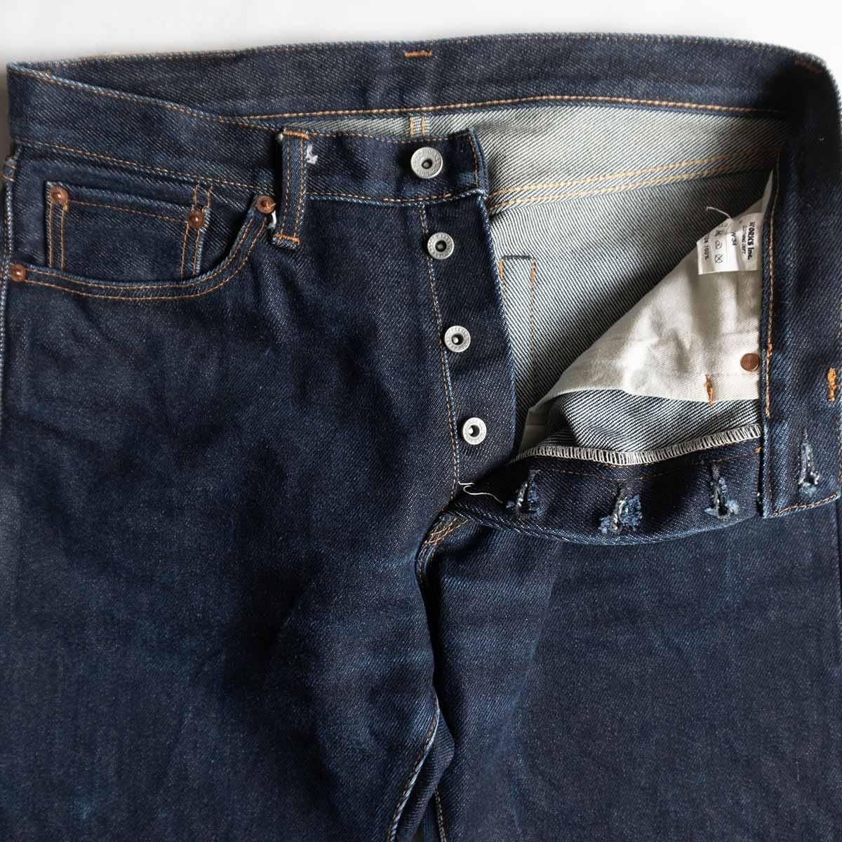 アイアンハート デニム21oz extra heavy denim 634s 美品/濃紺】IRON