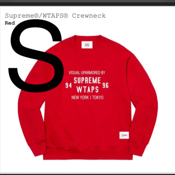 Supreme / WTAPS Crewneck "Black" sサイズ