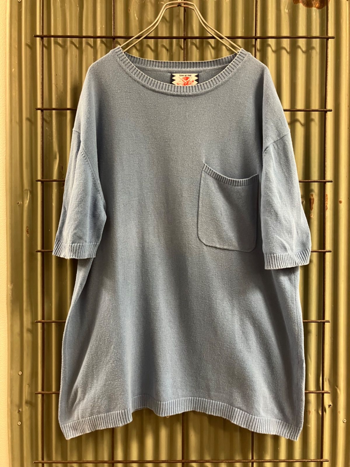 SON OF THE CHEESE Print T-Shirt サノバチーズ　コットンニットTシャツ カットソー