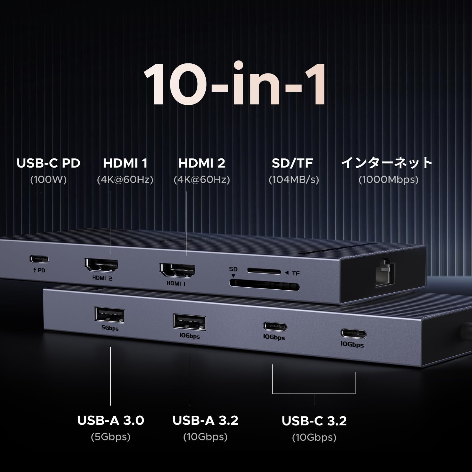 二つ拡張8K 30Hz