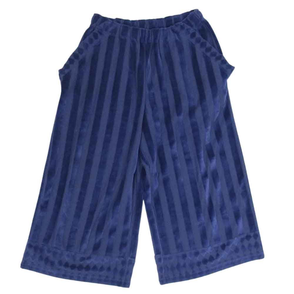 ISSEY MIYAKE イッセイミヤケ me ミー ストライプ パンツ ネイビー系