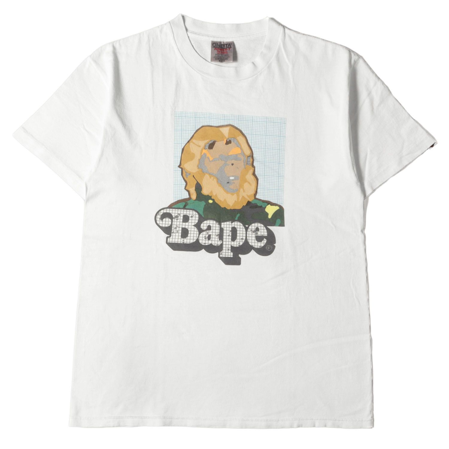 A BATHING APE ア ベイシング エイプ Tシャツ サイズ:M 90s 初期モデル 