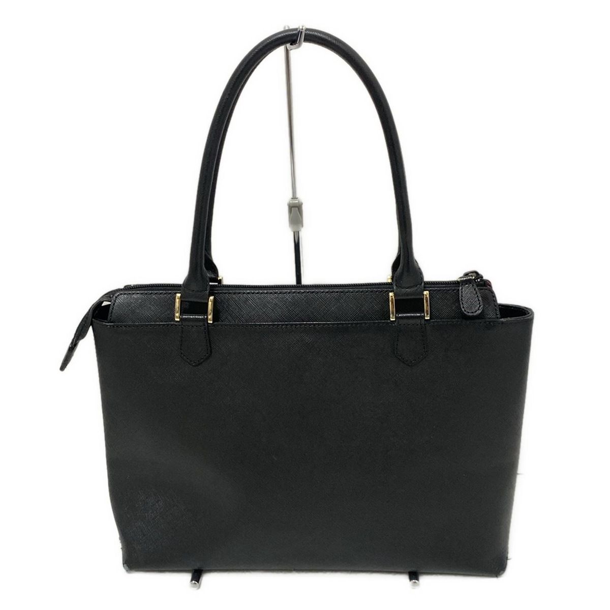 ☆美品☆キタムラブラックレザー ハンドバッグ Kitamura - KITAMURA(キタムラ) ハンドバッグ美品 - 黒 レザーの