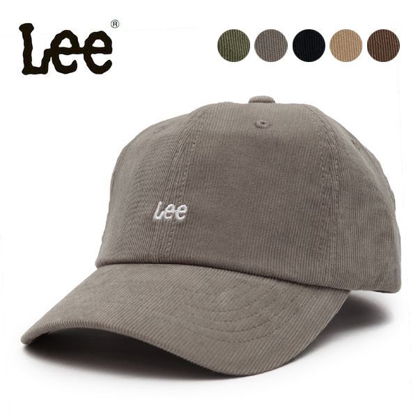 リー【Lee】230-076609 LOW CAP 16W CORDUROY キャップ コーデュロイ 帽子 サイズ調整可能 ユニセックス