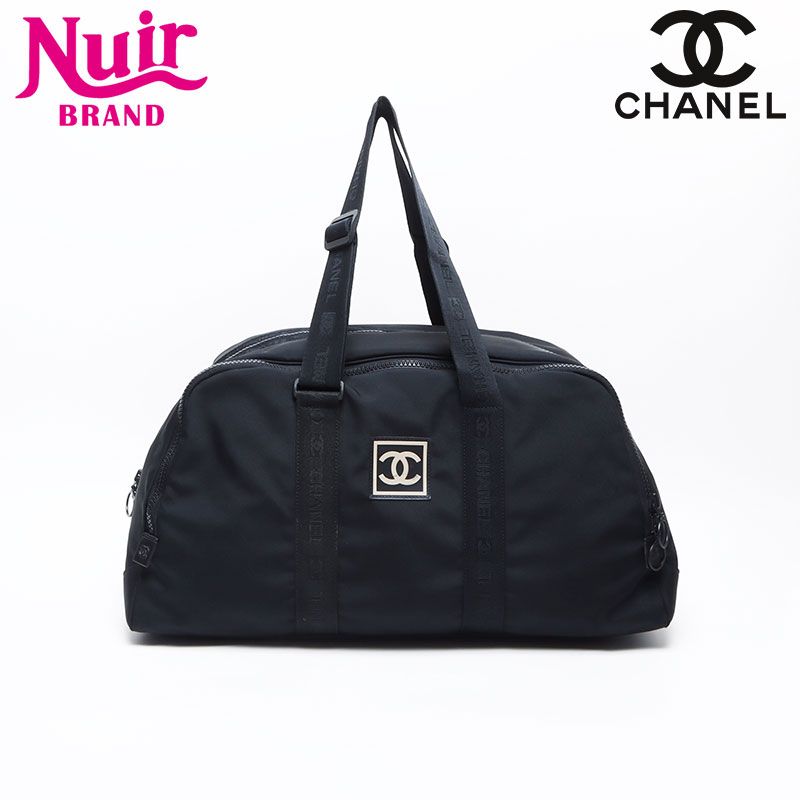 CHANEL シャネル ボストンバッグ 7番台 スポーツライン ボストンバッグ