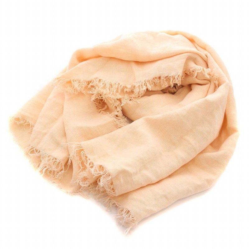 アソースメレ ASAUCE MELER リネン フリンジ ストール マフラー