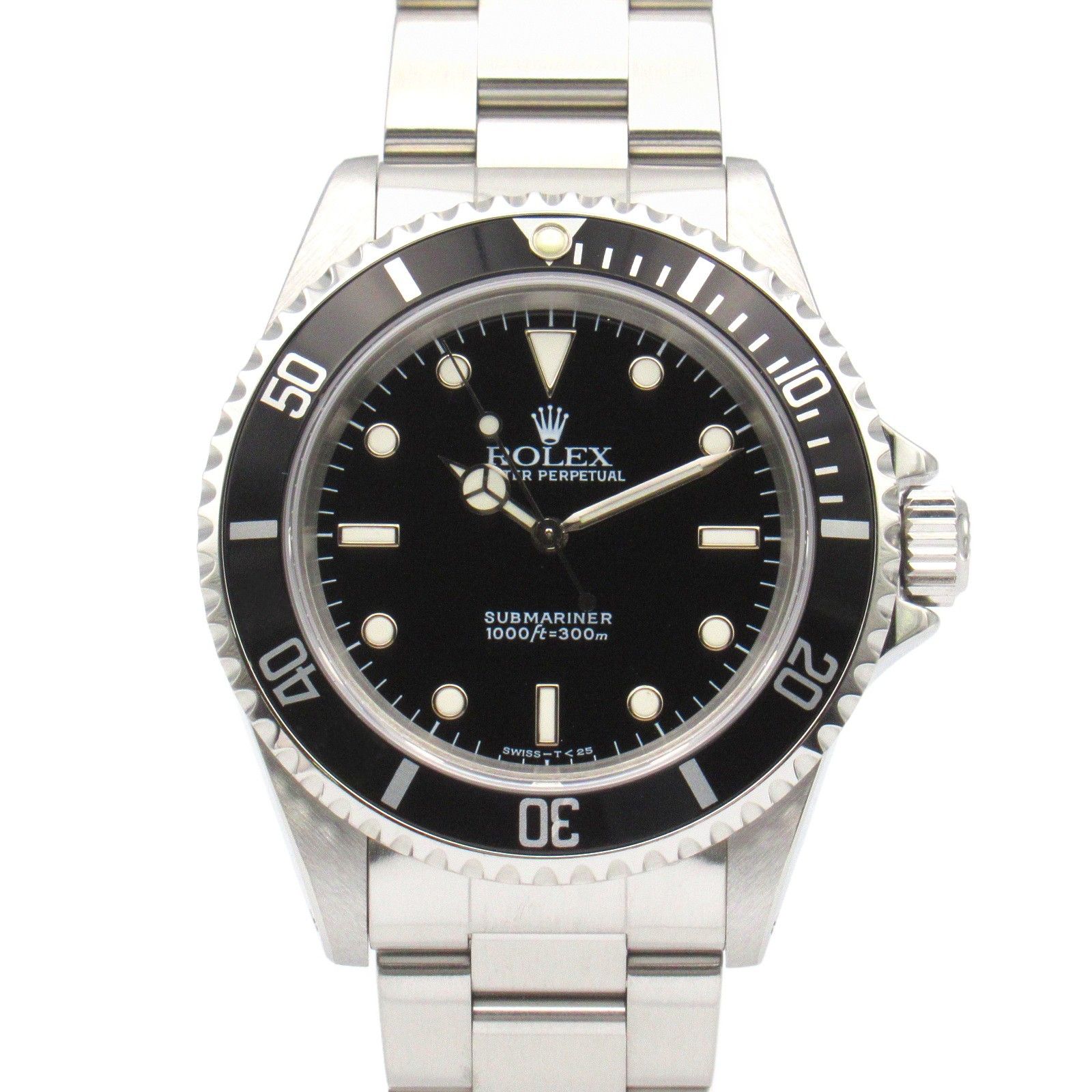 ロレックス ROLEX 腕時計 サブマリーナ・ノンデイト U番 14060 BK ステンレススチール サブマリーナ・ノンデイト U番 メンズ Used A