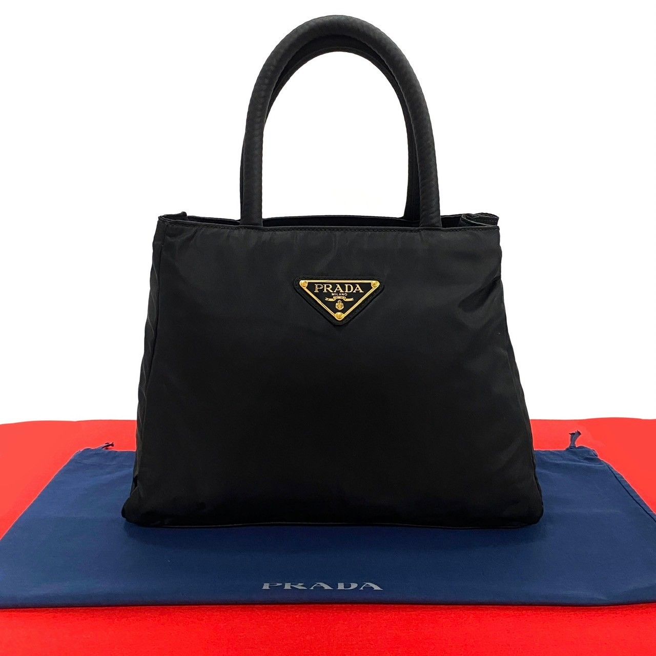 プラダ PRADA コールド金具 通勤 就職 トートバッグ - メルカリ