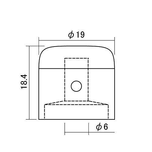 品質が完璧。 SCUD メタルノブ ミリサイズ コスモブラック MKCK-19 最低の価格！