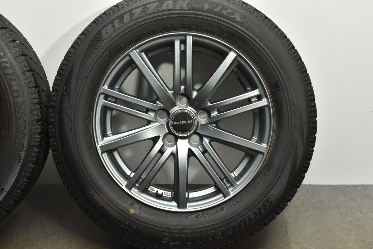 プリウス カローラスポーツ 等 BALMINUM トヨタ車用 6-15+45 5H100