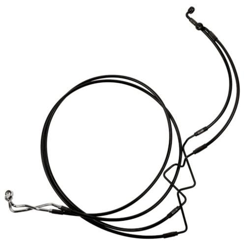 フロントLOWERブレーキライン ブラック FLTRK