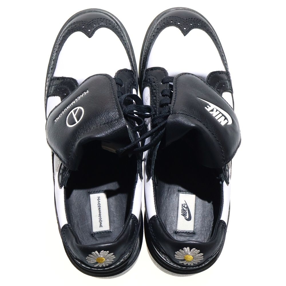  NIKE ナイキ × KWONDO 1 ピースマイナスワン クウォンド1 ローカットスニーカー レディース US 6.0 24.0 cm ブラック ホワイト DH 2482-101 スニーカー 靴