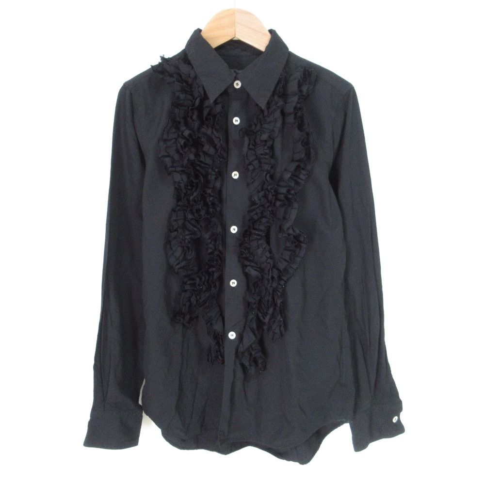 BLACK COMME des GARCONS AD2024 フリルシャツ BLACK COMME des GARCONS AD2024 フリルシャツ