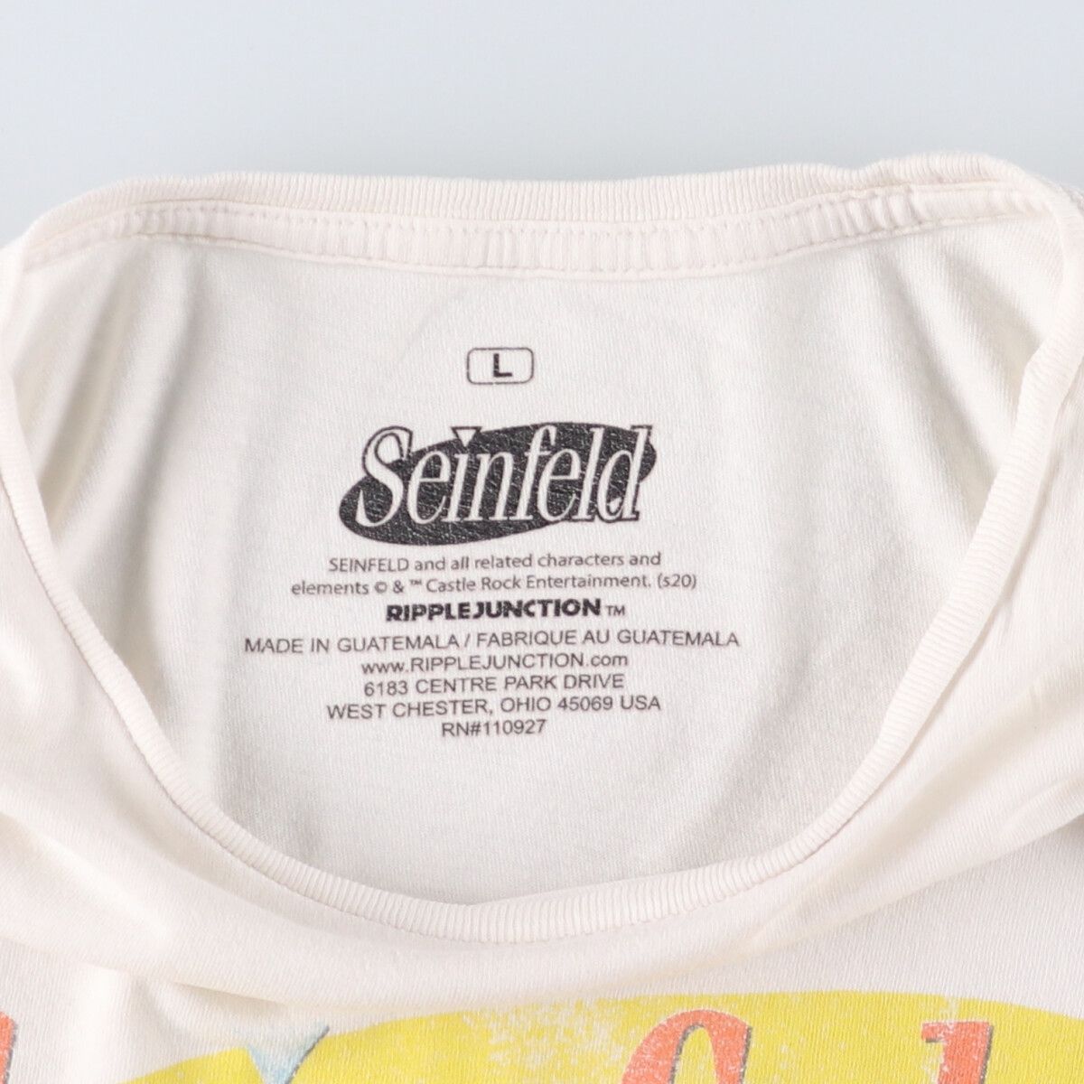 古着 SEINFELD となりのサインフェルド 映画 ムービーTシャツ メンズL 
