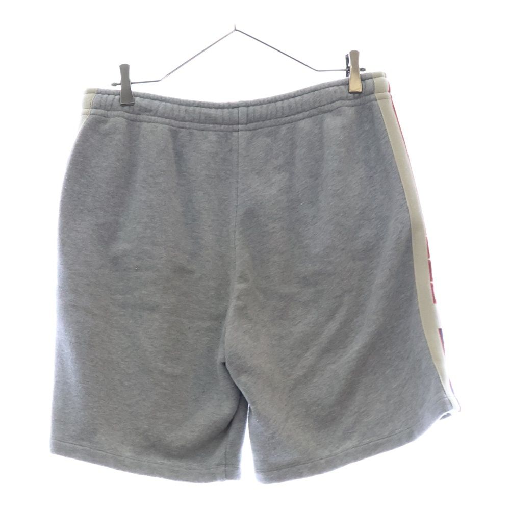 GUCCI グッチ 19SS Technical Jersey Shorts テクニカルジャージショーツ ハーフスウェットショートパンツ サイドライン 497251 X9I98 グレー GUCCI (グッチ) 19SS TECHNICAL JERSEY SHORTS テクニカル ジャージ